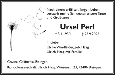 2025-10-04 mittelhessen-gedenkt.de_traueranzeige_ursel-perl